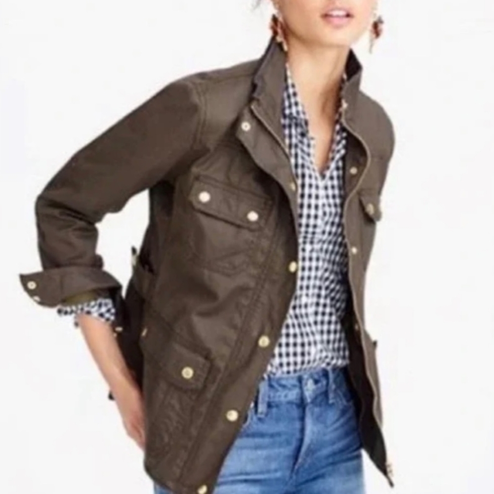 J Crew Boyfriend Field Utility Jacket